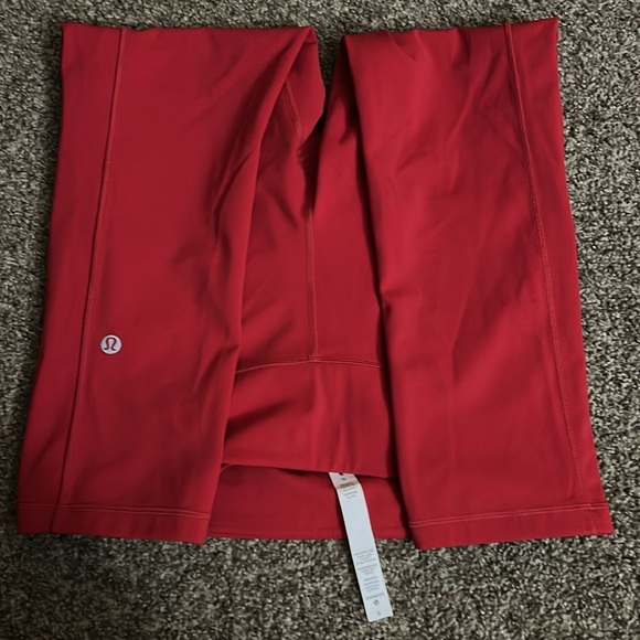 Lululemon Speed Up Crop 21” In “Dark Red” - Picture 4 of 5